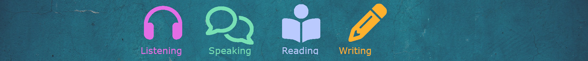 Listening, Speaking, Reading, and Writing (LSRW) in English