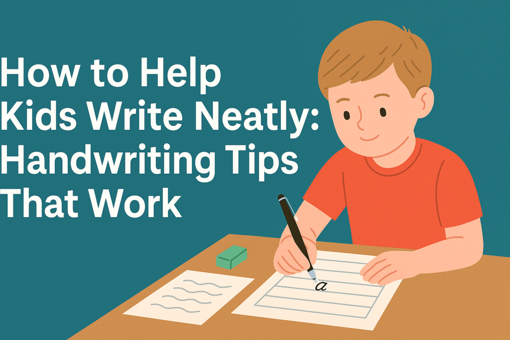 How to Help Kids Write Neatly: Handwriting Tips That Work