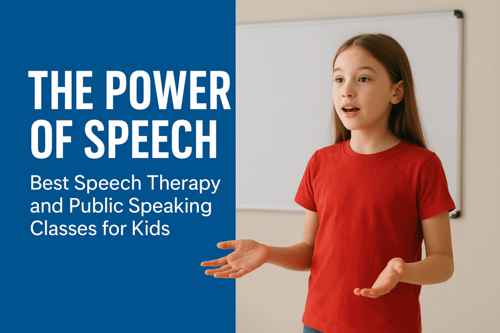 Best Speech Therapy & Public Speaking Classes for Kids