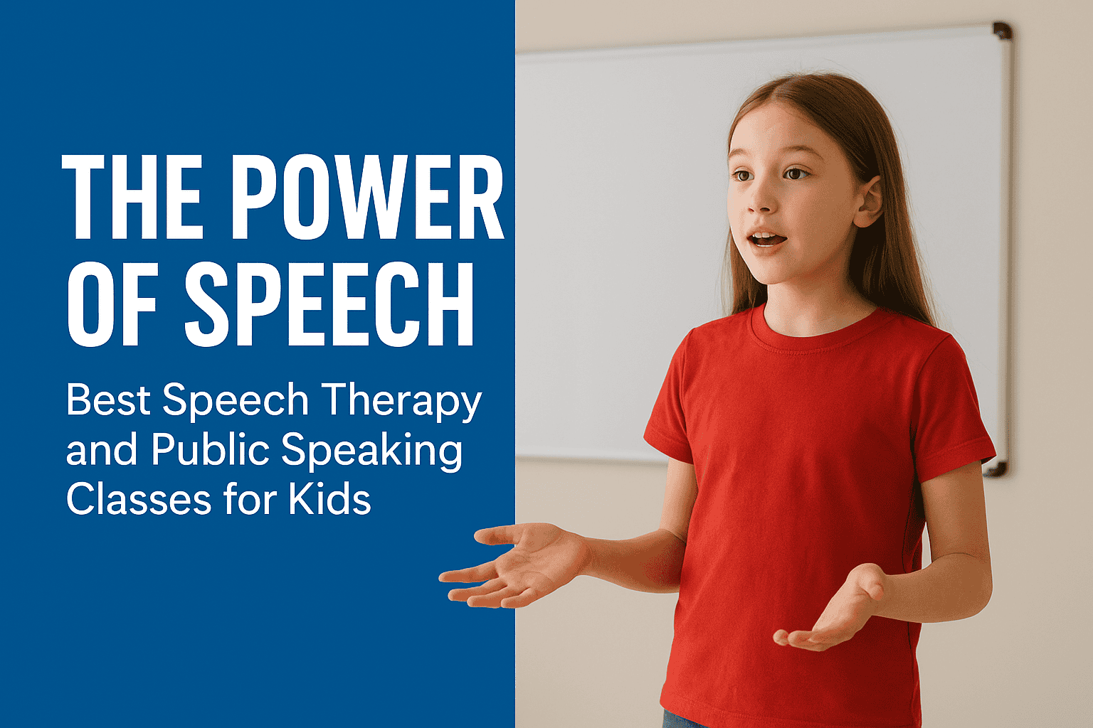 Best Speech Therapy & Public Speaking Classes for Kids