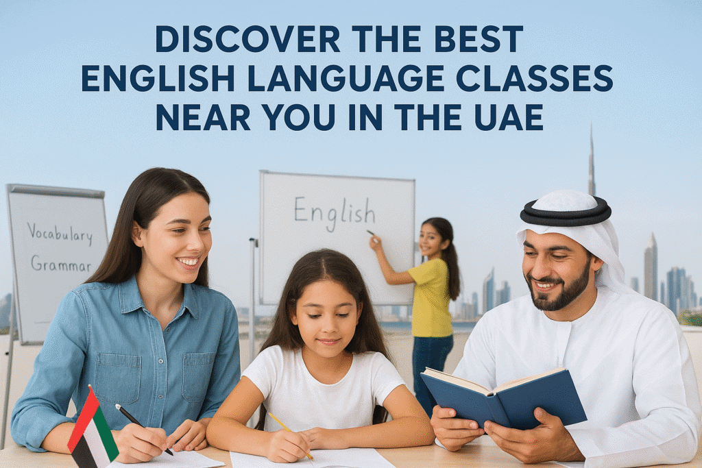 Best English Language Classes in UAE | Learn English Near You