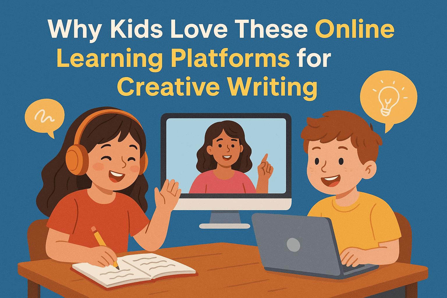 Why Kids Love These Online Learning Platforms for Creative Writing