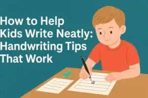 How to Help Kids Write Neatly: Handwriting Tips That Work