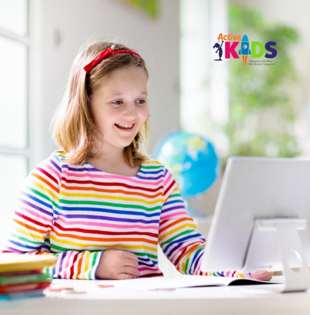 girl learning about eloculation online with active kids online
