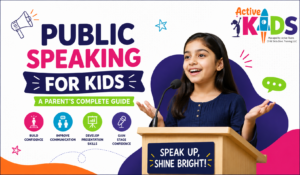 Public speaking for kids guide by Active Kids Online